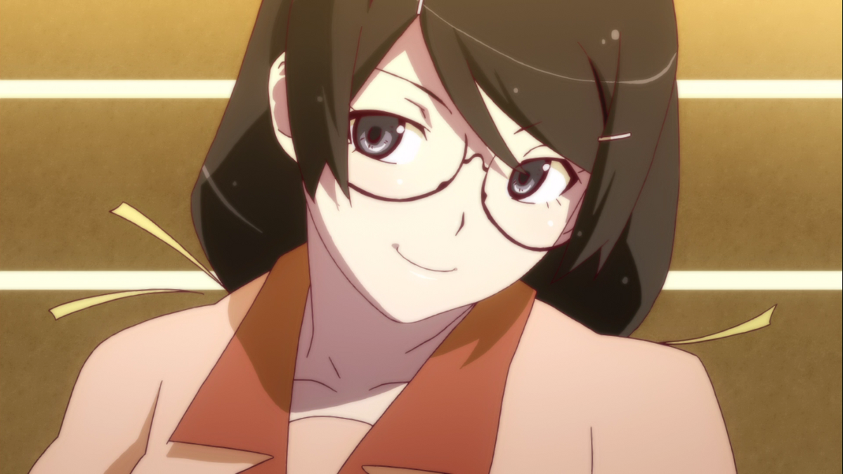 hot anime cat girl glasses