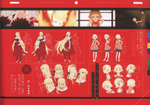 Designs for Kizumonogatari