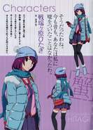 Hitagi koi designs
