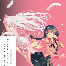 Black Hanekawa Bakemonogatari Wiki Fandom Anime picture bakemonogatari nisemonogatari shaft (studio) monogatari (series) mister donut oshino shinobu nerima long hair single tall image looking at viewer blonde hair simple background cat girl. black hanekawa bakemonogatari wiki
