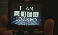 I am sherlocked