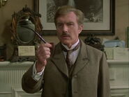 John Watson (Burke) asking about pipe