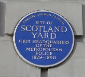 Why is Scotland Yard called Scotland Yard and what's the history of the  headquarters?