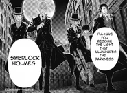 Moriarty's plan for his worthy adversary