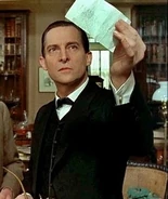 Sherlock Holmes próbuje rozszyfrować kod