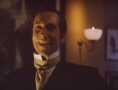 Smith laughing, confident that Holmes fell for the trap and has met his match