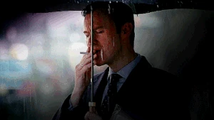 Mycroft enjoys a rare smoke