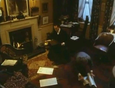 221B Baker Street in the evening