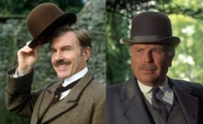 Watson1.jpg (56 KB) Porównanie postaci Johna Watsona. Po lewej w roli David Burke, po prawej Edward Hardwicke