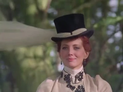 Adler riding outside on the property of von Ormstein