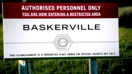 Baskerville base sign