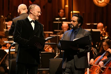 Mark Gatiss and Sanjeev Bhaskar