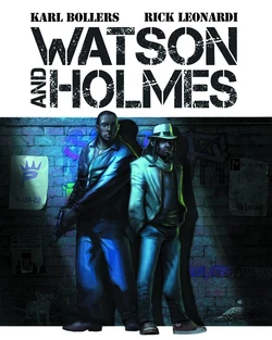 The cover of Watson and Holmes, a graphic novel published in 2012.