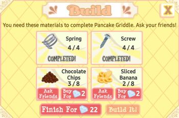 Pancake griddle parts Screenshot 20200630-000511 Bakery Story