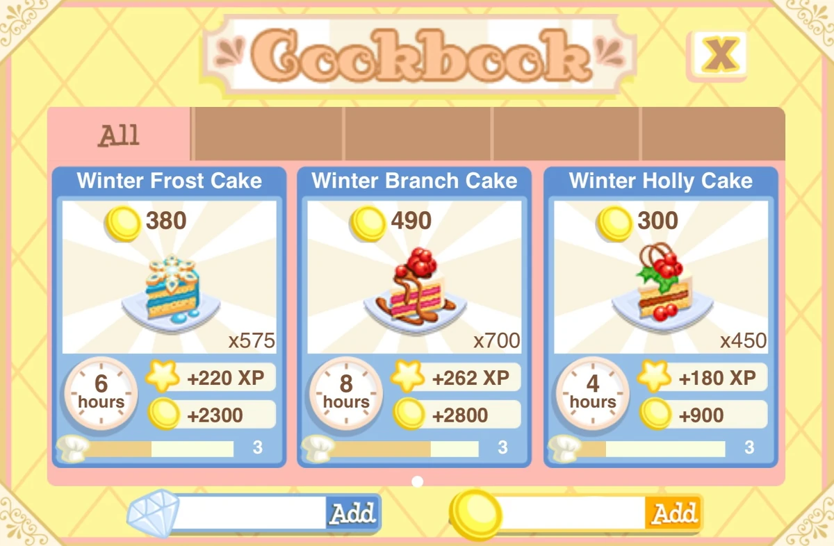 Winter Frost Oven Bakery Story Wiki Fandom