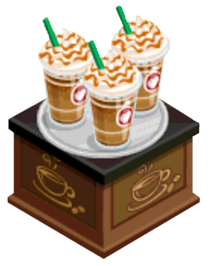 Frappe Fountain-Caramel Frappe