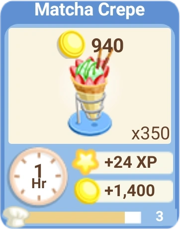 Matcha Crepe | Bakery Story Wiki | Fandom