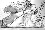 Doppo performing the technique on Taketsurugi.