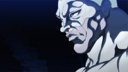 Jack Hanma in Hanma Baki VS Kengan Ashura.