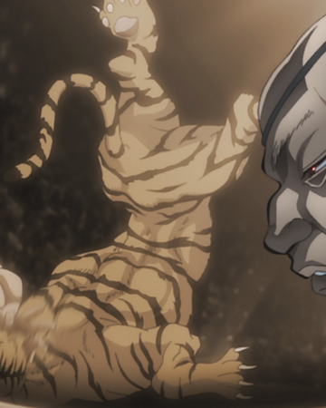 Tiger Killer Episode Baki Wiki Fandom His claim to fame among the world is that he is known as the tiger killer, able to kill a siberian tiger using nothing but his bare hands. tiger killer episode baki wiki fandom