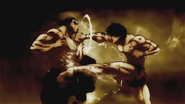 Retsu and Baki in the OAD trailer.