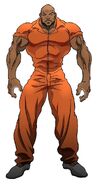 Iron Michael anime render.