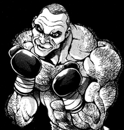 Andrei Valev in the Hanma Baki manga series.