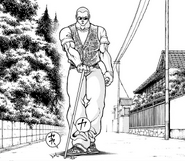Reiichi on a walk.