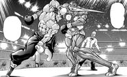 Wilbur Bolt fighting Kaiou Retsu.
