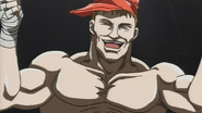 Rob Robinson in the Baki the Grappler: Maximum Tournament anime.