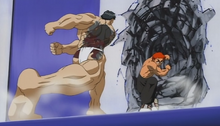 Baki vs hanayama