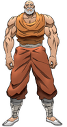 Kaiou Ryuu anime render.