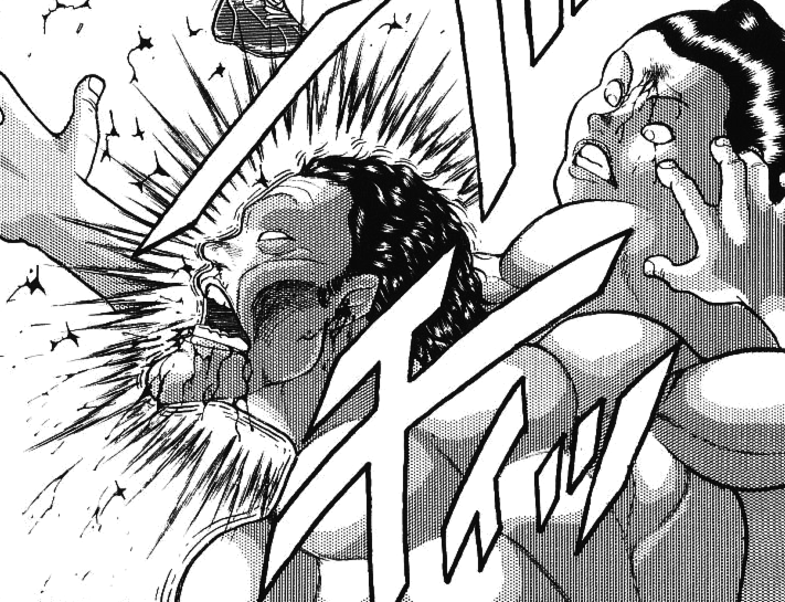 User blog:D.bunk01/Baki: Yujiro blocks a point blank punch from