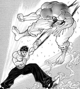 Kaiou Chin using the Earth Logic in the manga.