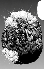 Sukune transforms coal into a partial diamond with his grip strength