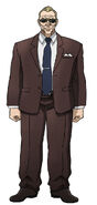 Michael Holes anime render.