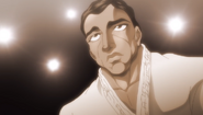 Royce Gracie in the Hanma Baki anime series.