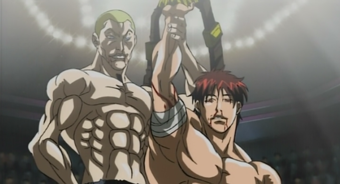 Baki Hanma and Jack Hammer continue to fight... 