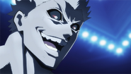 Raian Kure in Hanma Baki VS Kengan Ashura.