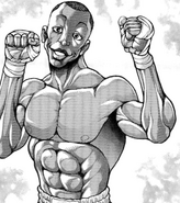 Wilbur Bolt in the Hanma Baki manga series.