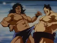 Ryuukongou vs Kouhei Kuzumi in the OVA.
