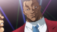 Wilbur Bolt in the Hanma Baki anime series.