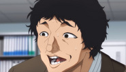 Kenichirou Mogi in the Hanma Baki anime series.