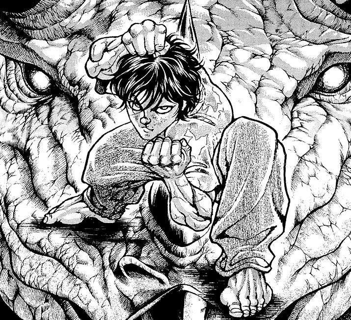 Yujiro takes on Baki's triceratops fist 👊🏼👹 What's your