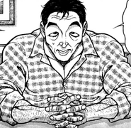 Takashi Kanemitsu in the Hanma Baki manga series.