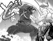 Retsu fighting Musashi.