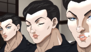 Mouth in the anime.