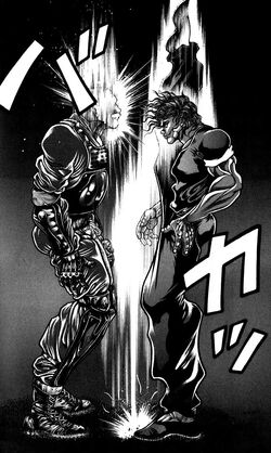 STRYDUM VS YUJIRO HANMA BAKI : SON OF ORGE