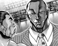 Wilbur Bolt's first appearance in the manga series.