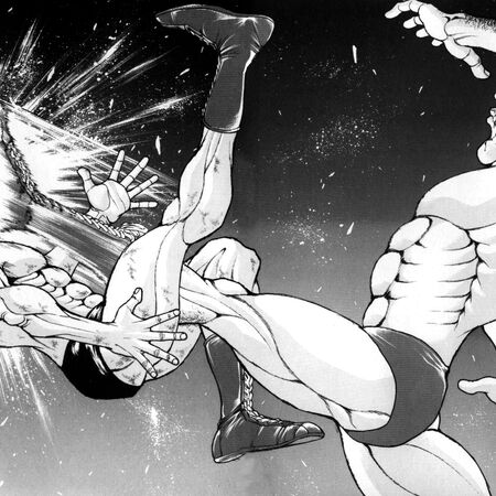 Grappler Baki Gaiden Antonio Igari Vs Mount Toba Baki Wiki Fandom